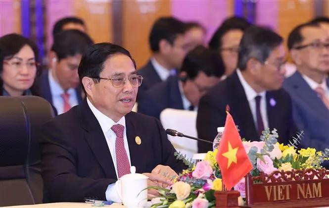 Le Premier ministre Pham Minh Chinh lors du 10e Sommet de l’ACMECS.
