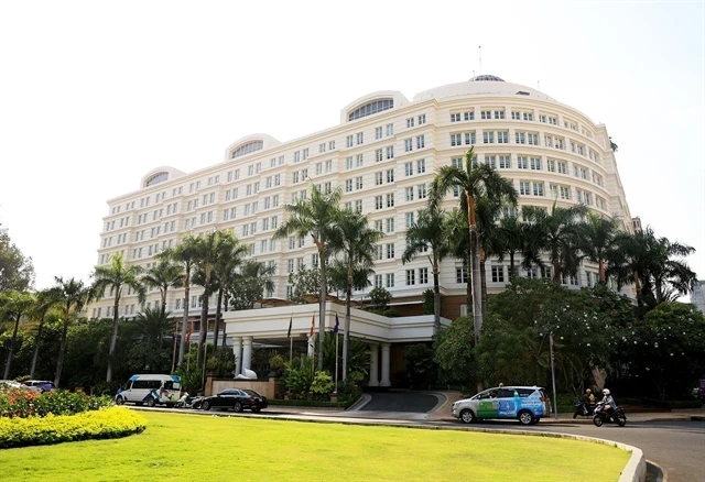 L'hôtel cinq étoiles Park Hyatt Saigon au centre-ville d'Ho Chi Minh-Ville (Photo : VNA)