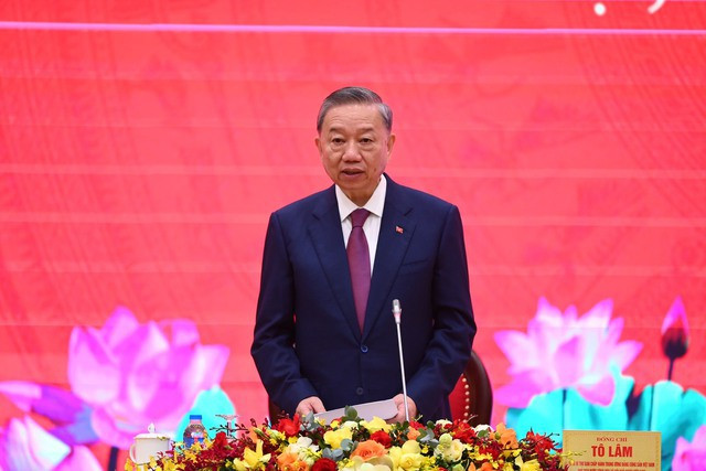 Le secrétaire général du Parti, président Tô Lâm. Photo : VNA