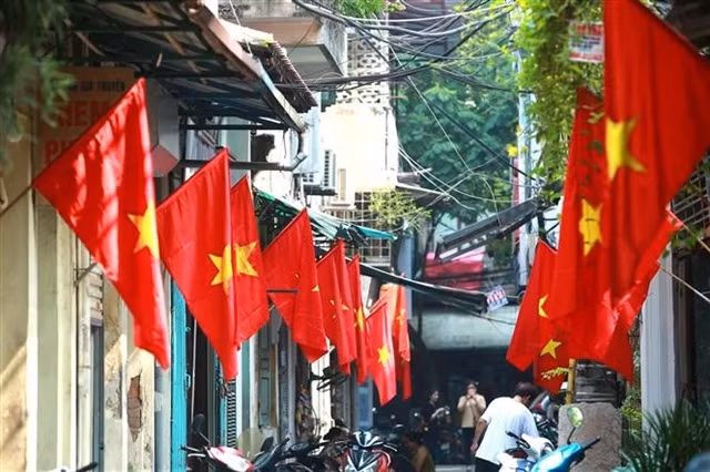 Le congé de la Fête nationale du Vietnam durera quatre jours. Photo : VNA