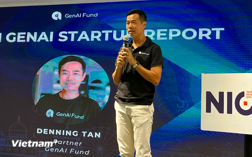 Directeur du GenAI Fund, Denning Tan. Photo : Vietnamplus