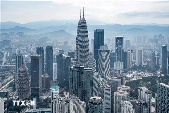 Bâtiments à Kuala Lumpur, capitale de la Malaisie (Photo : AFP/VNA)