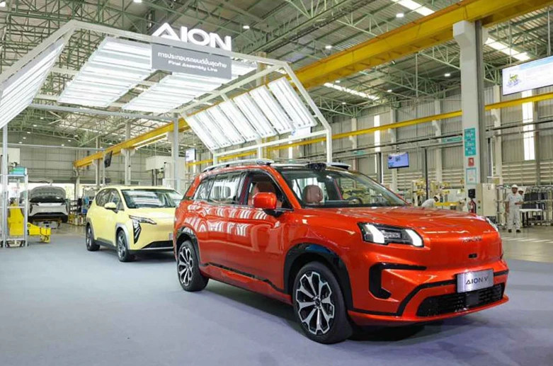 Usine GAC Aion dans la province de Rayong en Thaïlande. (Photo : Automobile à énergie nouvelle GAC Aion)