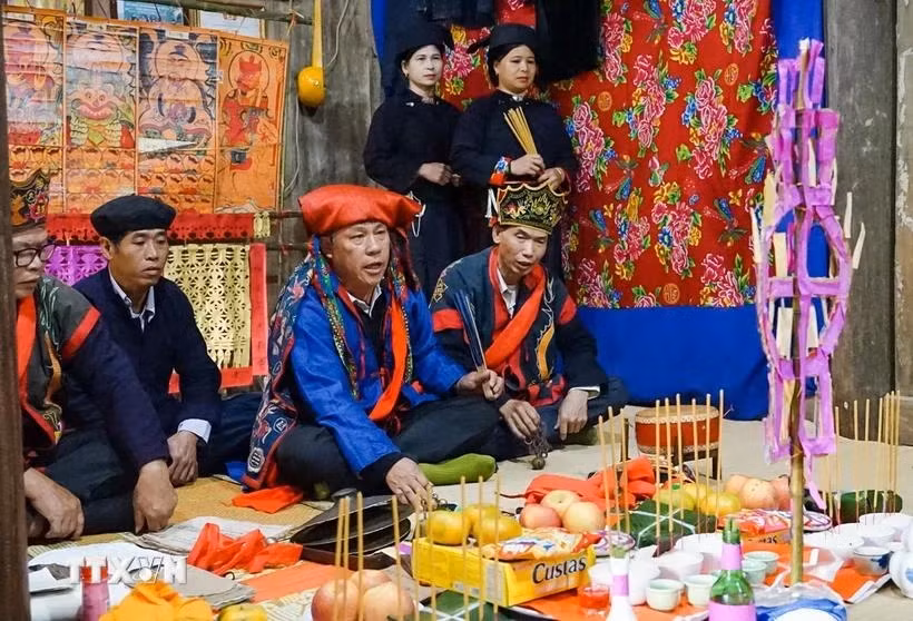 Le rituel de maturité sera présenté au Village national vietnamien pour la culture ethnique et le tourisme. (Photo : VNA)