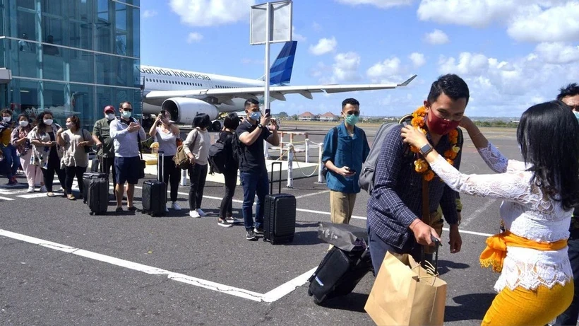 Les touristes étrangers visitent l'Indonésie. (Photo : Antara)