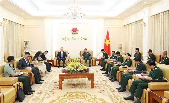 Panorama de la rencontre. Photo: Hồng Pha