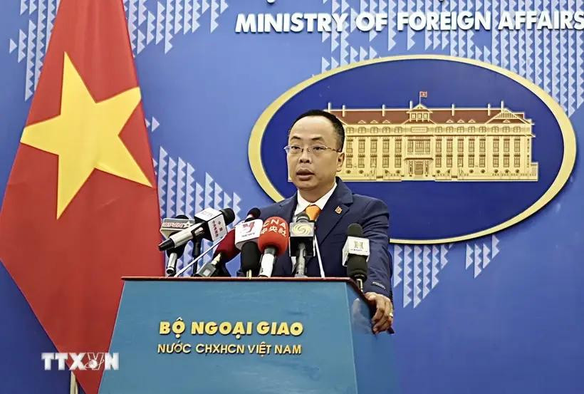 Le porte-parole adjoint du ministère des Affaires étrangères, Doan Khac Vie