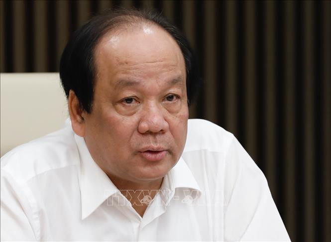 Mai Tien Dung, ancien membre du Comité central du Parti, ancien ministre et ancien chef du bureau gouvernemental. Photo: VNA