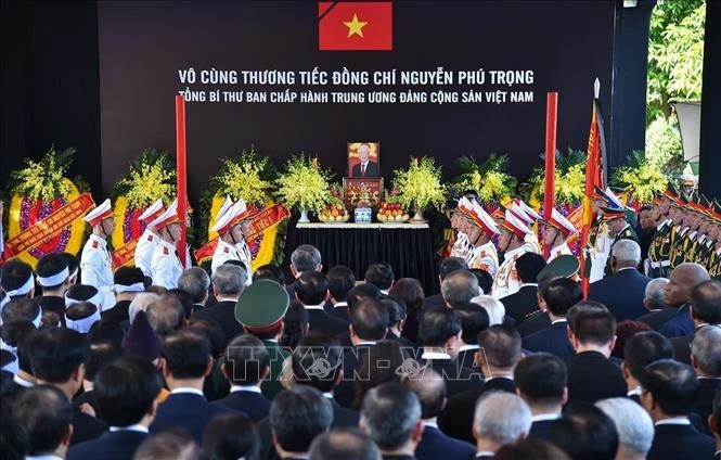 Remerciement du Comité des funérailles nationales et de la famille du SG Nguyên Phu Trong