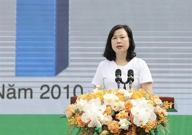 La ministre de la Santé Dao Hong Lan. Photo : VNA