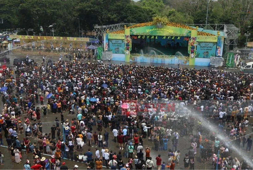 Le festival Thingyan au Myanmar est ajouté à la liste du patrimoine culturel immatériel de l'UNESCO (Photo : nationthailand.com)