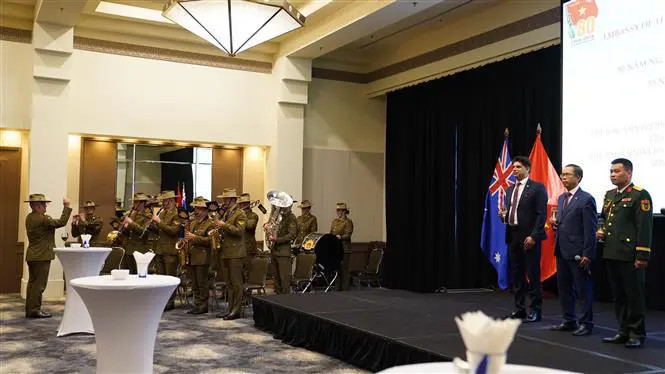 Célébration des 80 ans de la fondation de l'Armée populaire du Vietnam en Australie