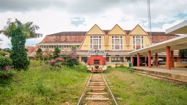 Vue de la gare de Da Lat dans la ville de Da Lat. (Photo avec l'aimable autorisation d'Agoda Vietnam)