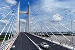 Le pont Binh Khanh, une section du projet d’autoroute Bên Luc–Long Thành, a été achevé fin août 2025. Photo : VNA