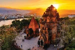Les tours de Ponagar à Nha Trang (Centre). Photo : VNA