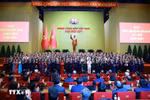 Séance de clôture du 14e Congrès national du Parti communiste du Vietnam. Photo: VNA