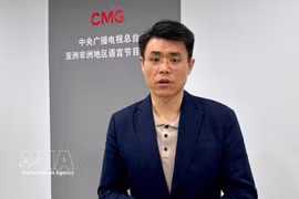 Wei Wei, chercheur chinois sur le Vietnam et chef du département de langue vietnamienne à la Radio et Télévision centrale de Chine. Photo: VNA