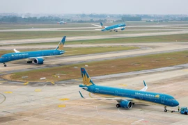 Des avions de Vietnam Airlines. Photo: VNA