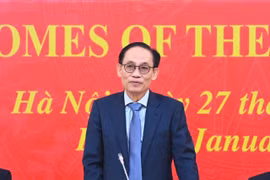 Le ministre des Affaires étrangères Le Hoai Trung. Photo: VNA