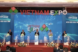 Cérémonie d'ouverture de la 34e Foire commerciale internationale du Vietnam - VIETNAM EXPO 2025. Photo: VNA
