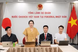 La Consule générale du Vietnam à Fukuoka, Vu Chi Mai. Photo: VNA