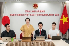 La Consule générale du Vietnam à Fukuoka, Vu Chi Mai. Photo: VNA