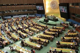 Une session de l'ONU sur les droits de l'homme. Photo: VNA