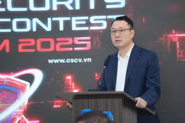 Le sous-colonel Triêu Manh Tung, directeur adjoint du Département de cybersécurité et de lutte contre la criminalité technologique du ministère vietnamien de la Sécurité publique. Photo: Ministère vietnamien de la Sécurité publique