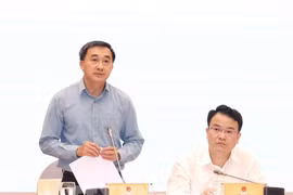 Le vice-ministre de la Santém Tran Van Thuân. Photo: VNA