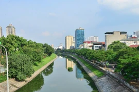 La rivière Tô Lich. Photo: nhandan.vn