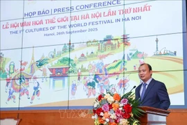 Lê Hai Binh, vice-ministre permanent du ministère de la Culture, des Sports et du Tourisme. Photo: VNA