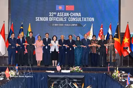 La 32e réunion de consultation des hauts fonctionnaires ASEAN-Chine (ACSOC). Photo: VNA