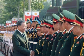 Le secrétaire général du Parti à la célébration des 80 ans de l’Armée populaire du Vietnam