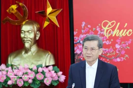 Le membre du Bureau politique Lê Minh Tri, chef de de la Commission centrale des affaires intérieures du Parti. Photo: VNA