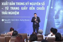 Nguyên Canh Binh, président d'Alpha Books. Photo: VNA