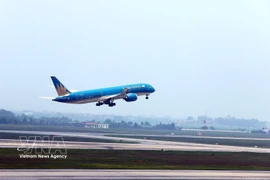 Un avion de VietnamAirlines. Photo: VNA