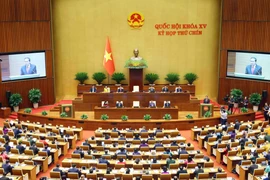 La 15e Assemblée nationale inaugure sa 9e session à Hanoi. Photo: VNA