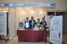Un stand lors de l'événement. Photo: VNA