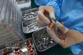 Les produits électroniques exportés. Photo: VNA