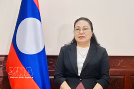 L’ambassadrice du Laos au Vietnam, Khamphao Ernthavanh. Photo: VNA