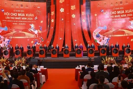 La dcérémonie d'ouverture de la premier Foire du Printemps 2026. Photo: VNA