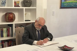 Jorge Kreyness, secrétaire général du Parti communiste argentin (PCA). Photo: VNA