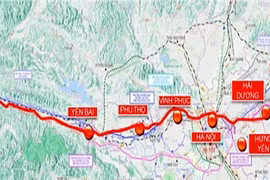 Préparation de la construction de la ligne ferroviaire Lao Cai – Hanoi – Hai Phong. Photo: baodautu.vn
