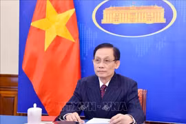 Le ministre vietnamien des Affaires étrangères, Le Hoai Trung. Photo: VNA