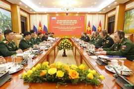 Panorama du 7e Dialogue stratégique de défense Vietnam-Russie. Photo: qdnd.vn