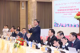 Le permanent du Secrétariat du Comité central du Parti, Trân Câm Tu. Photo: VNA