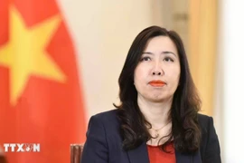 La vice-ministre des Affaires étrangères (AE) Lê Thi Thu Hang. Photo: VNA