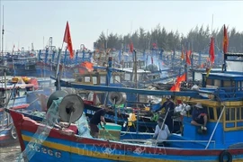 Un bateau de pêche. Photo: VNA