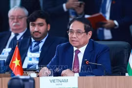 Le Premier ministre Pham Minh Chinh prend part au Sommet élargi des BRICS à Rio de Janeiro. Photo: VNA