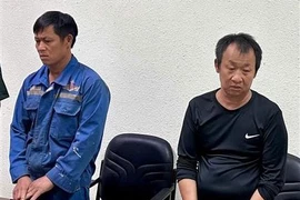 Des suspects. Photo: VNA